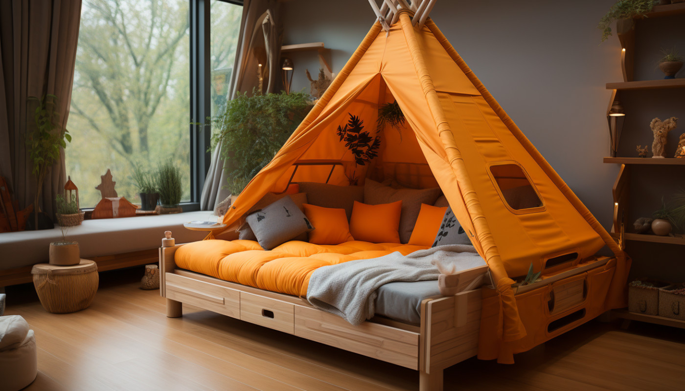 Lit tipi : fabriquer ou acheter ?